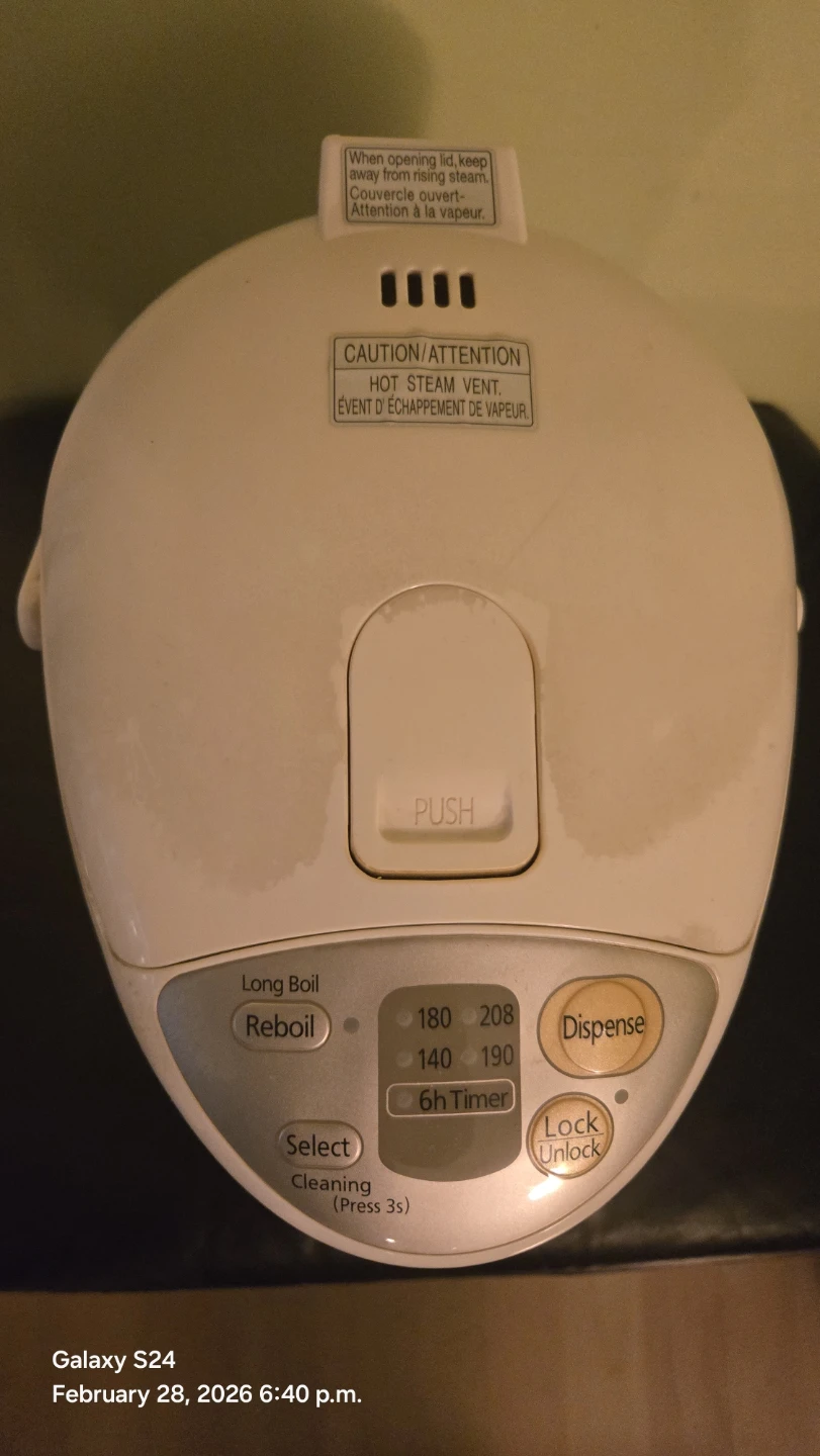 Panasonic Electric Thermo Pot NC-EH40P - photo 3