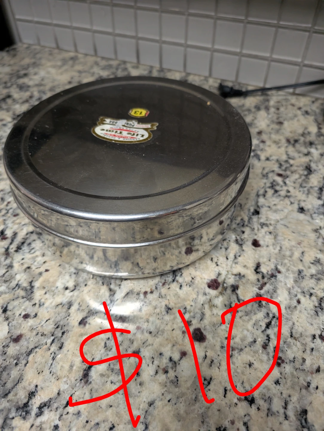 Life Time Stainless Steel Round Container - photo 5