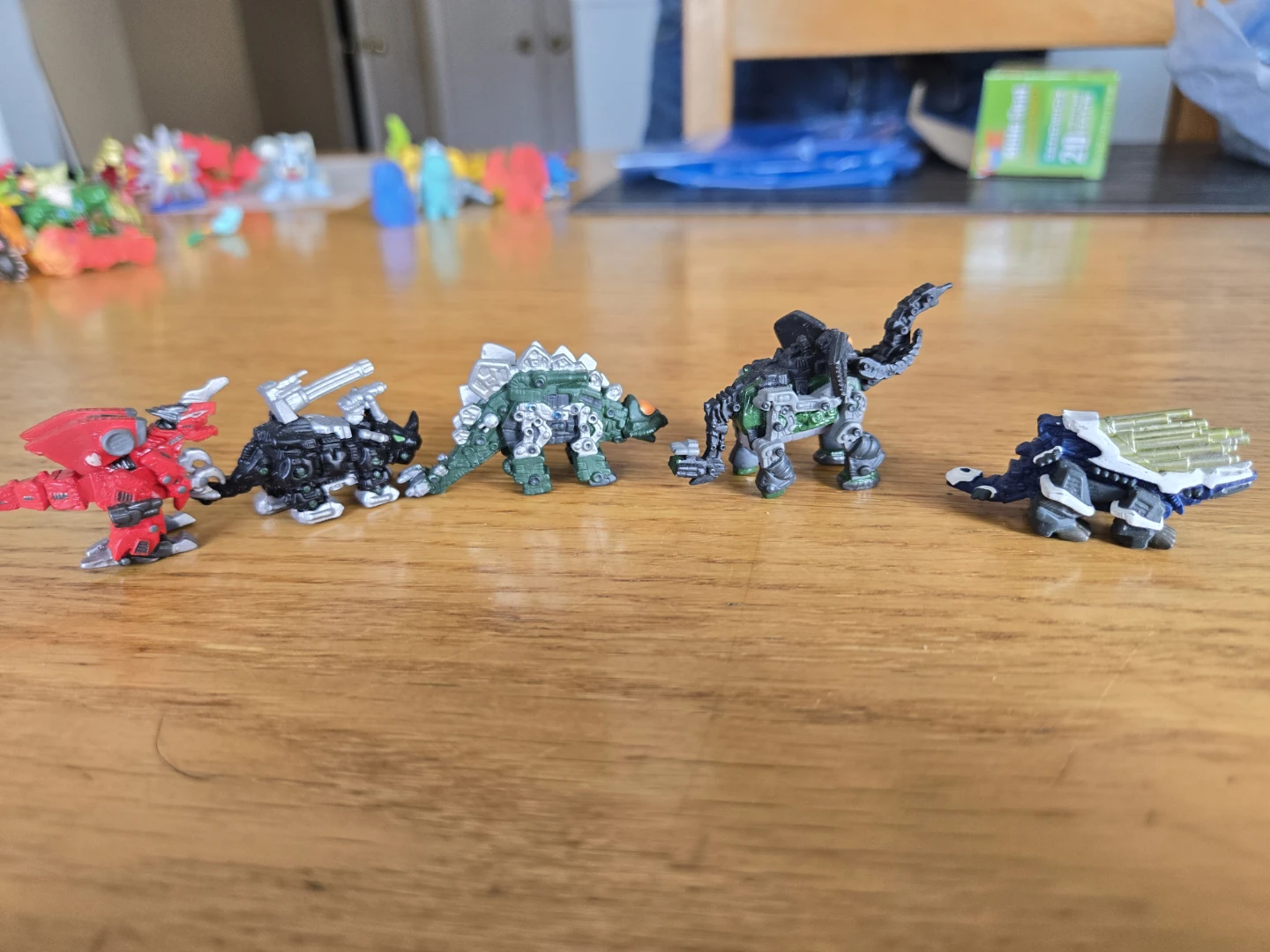Set of 5 Zwoids characters - 1998