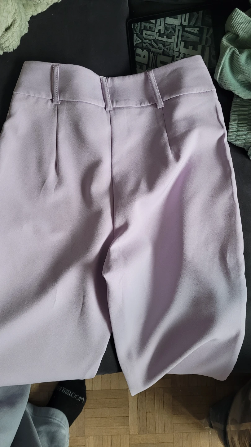 Trendyol Lilac Button Front Trousers - photo 3