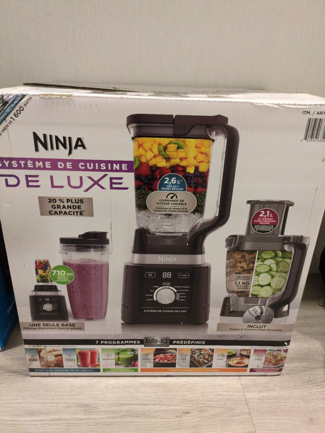 Ninja Food Processor & Blender System Deluxe