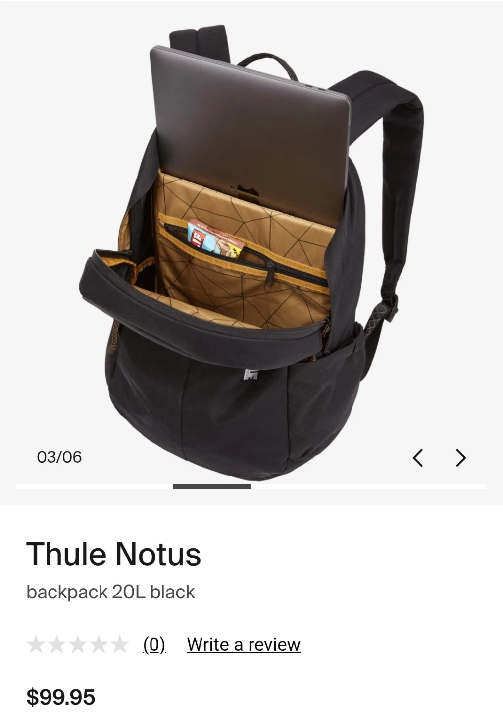 Thule Notus Backpack 20L Black - photo 4
