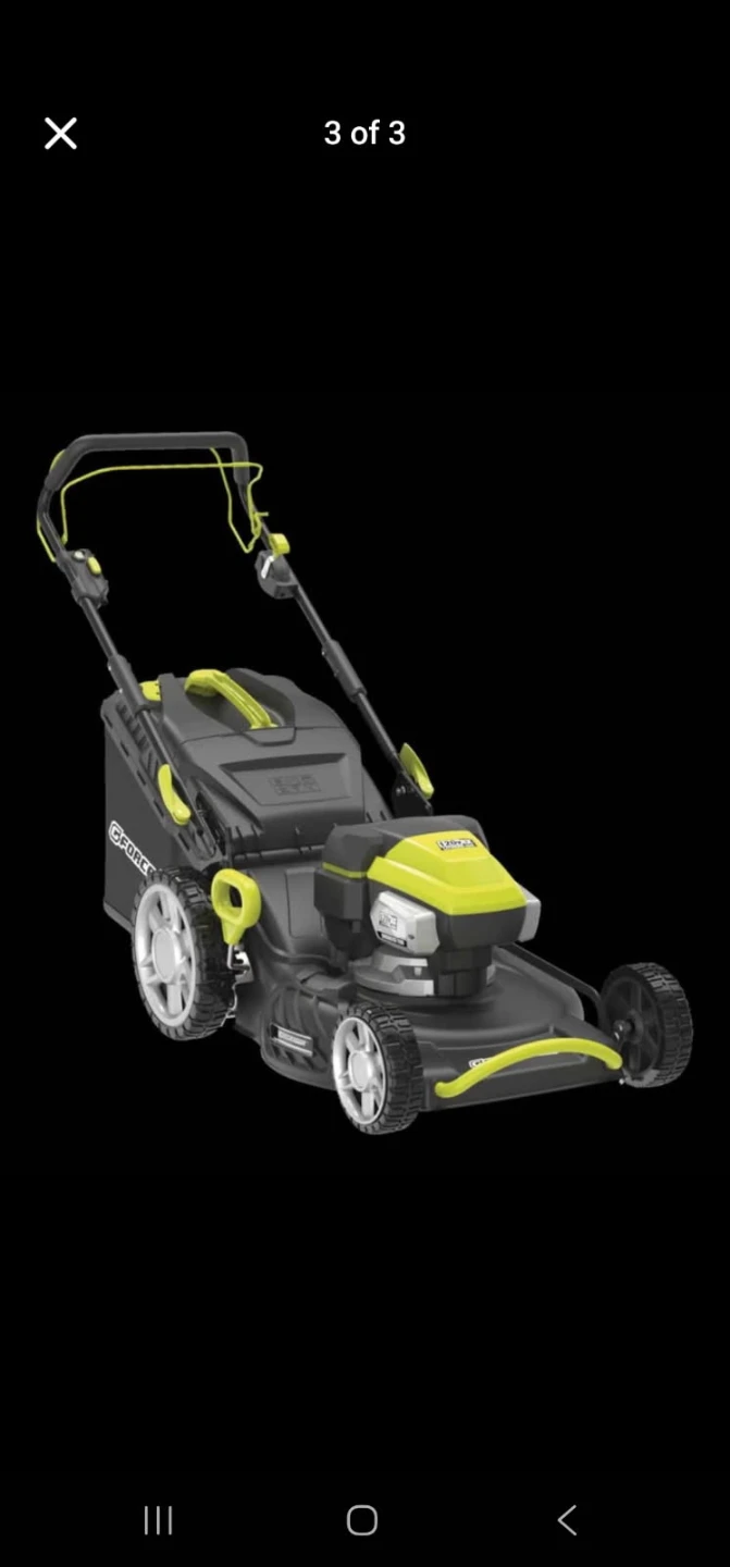 GB Electrical G-Force 120V 22-in Cordless Lawn Mower - photo 3