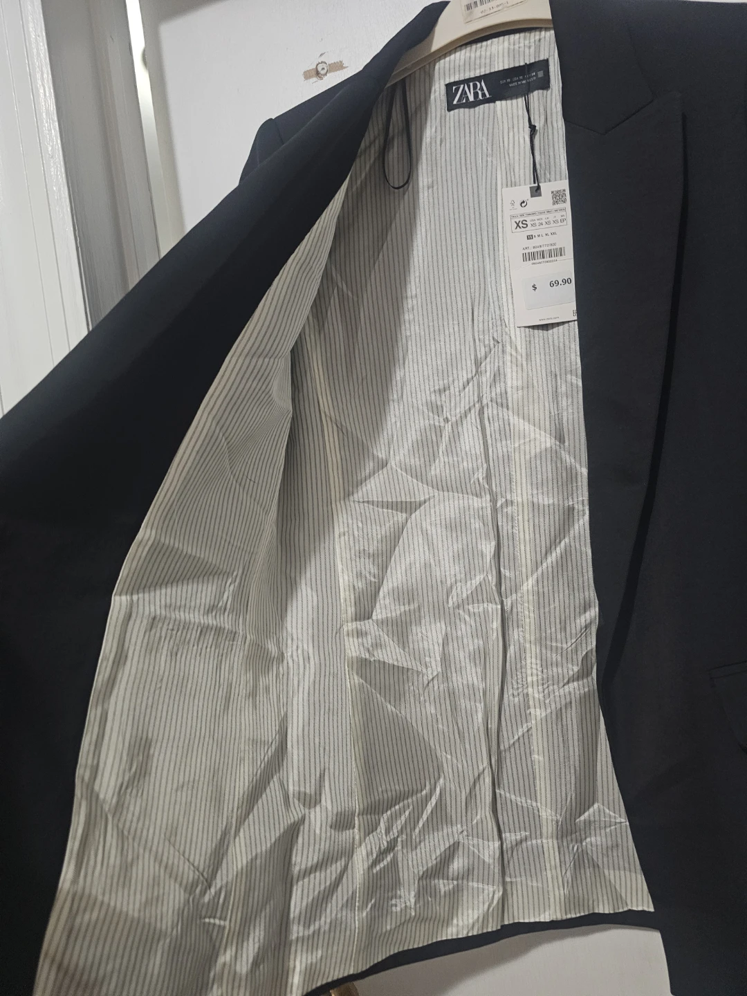 ZARA Black Blazer - Size XS - photo 4