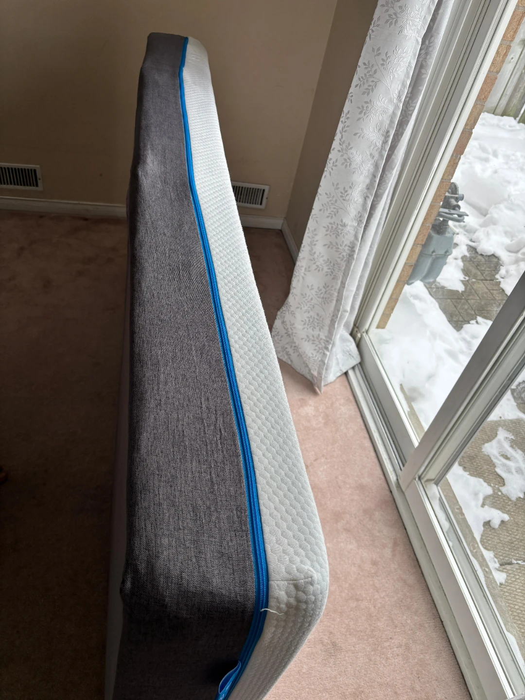 Twin Size Mattress and Metal Bed Frame - photo 4