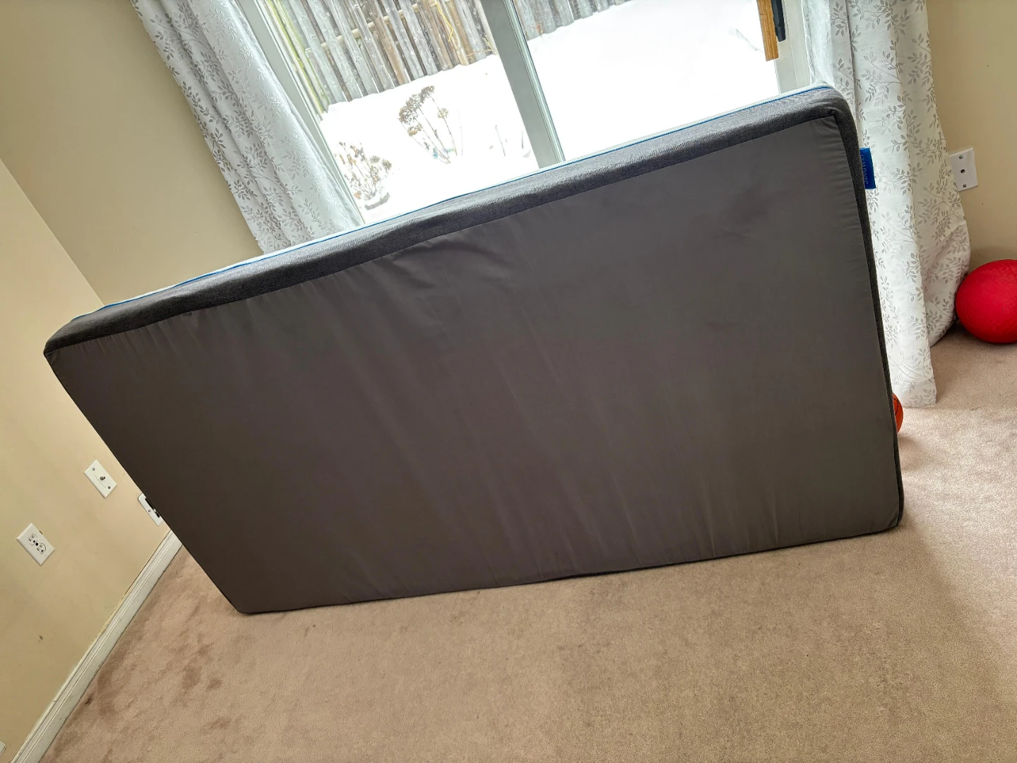 Twin Size Mattress and Metal Bed Frame - photo 5