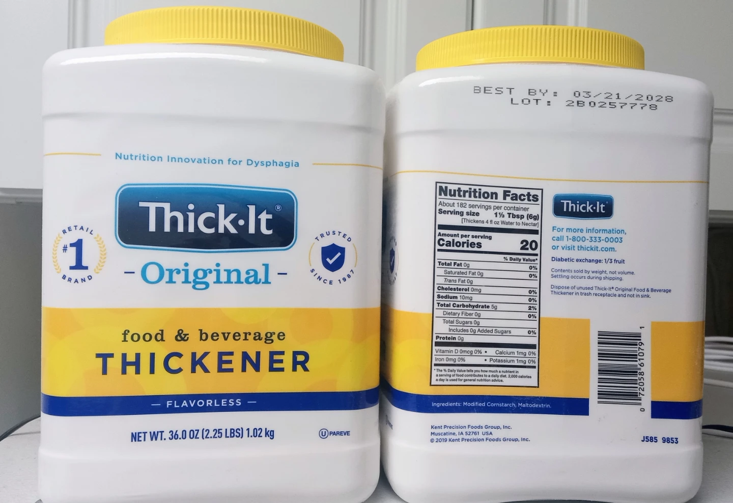 Thick-it original food beverage Thickener