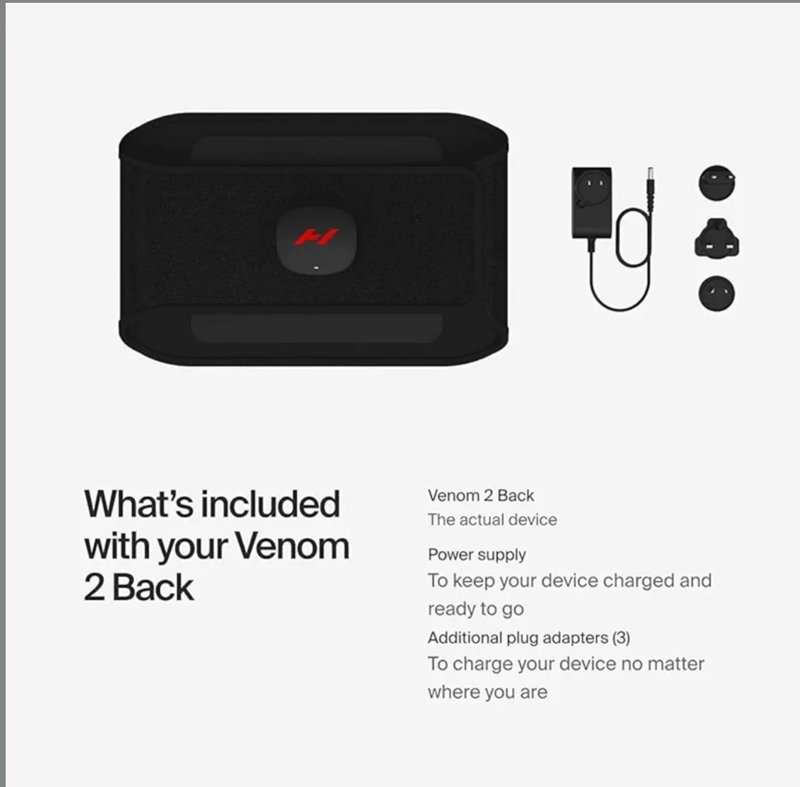 Hyperice Venom 2 Back Heat and Vibration Therapy Device - photo 4
