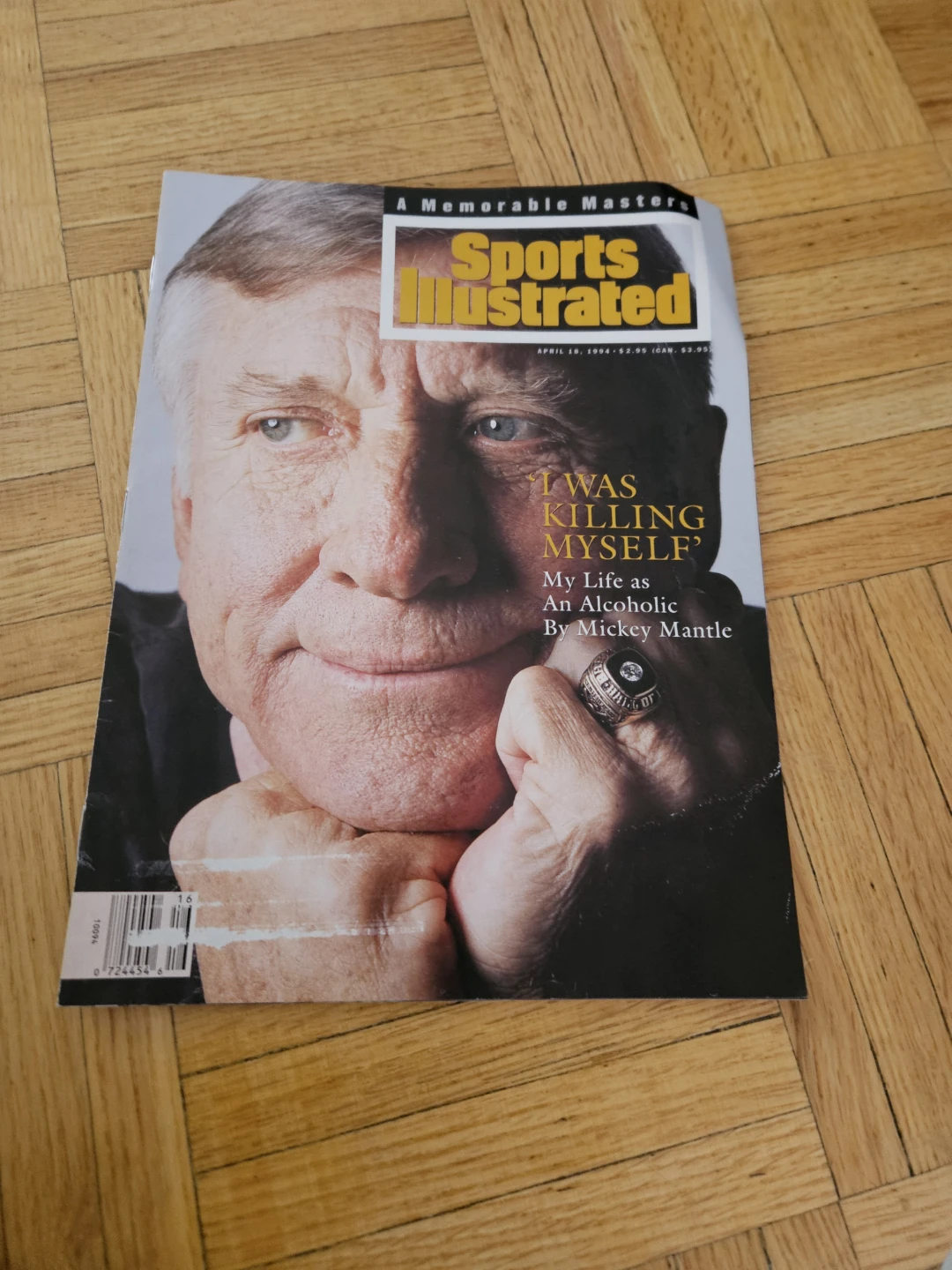 Sports Illustrated Magazine - April 18, 1994 - Mickey Mantle