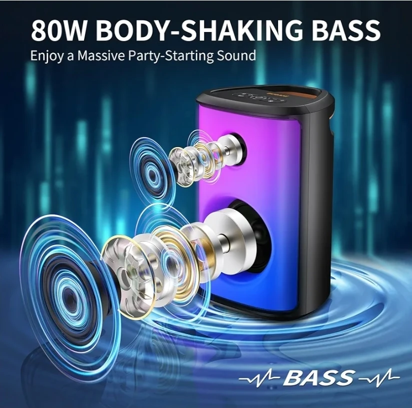 BUGANI Bluetooth Speaker Loud - photo 2