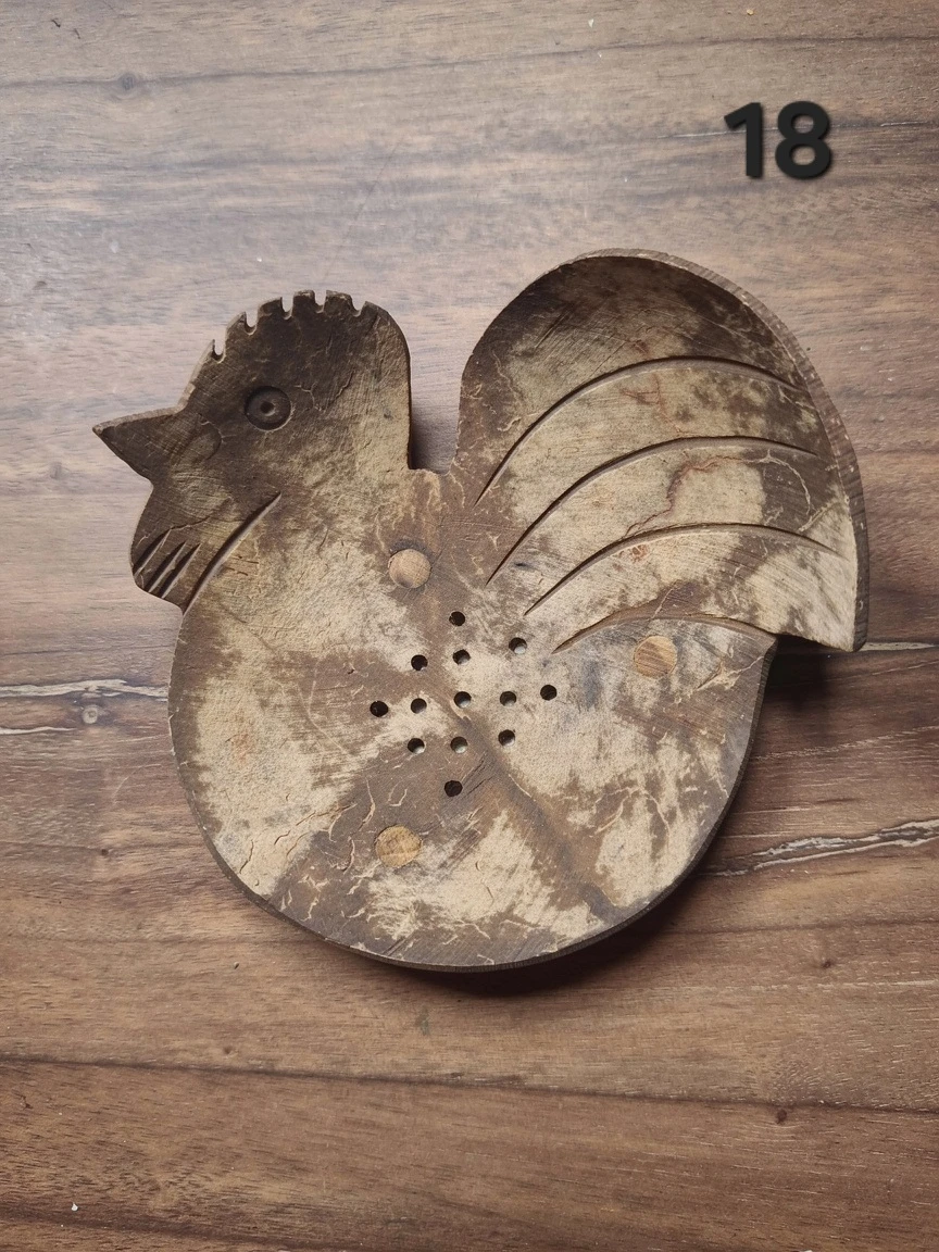 Handmade Coconut Shell Soap Dish 18🏆