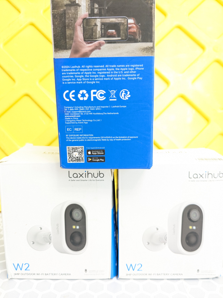 W2 Outdoor Wi-Fi Security Camera 3 PACK 🏆