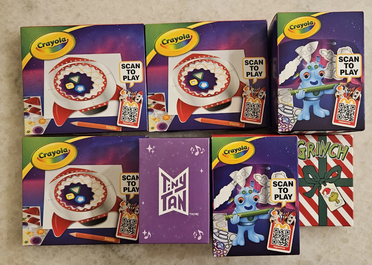 Assorted - 5 Items - McDonalds Toys