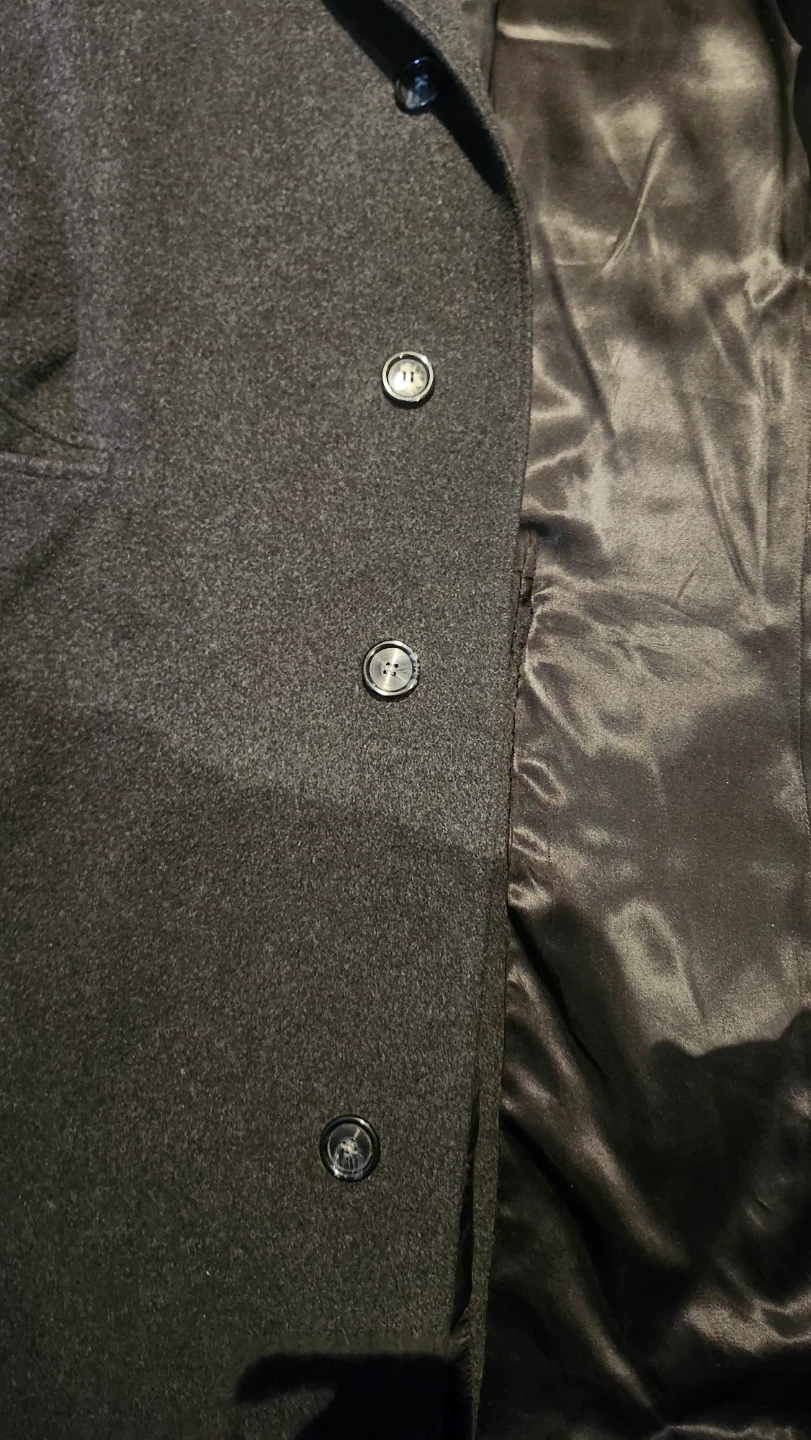 Simpsons Men's Virgin Wool & Cashmere Blend Coat - photo 2
