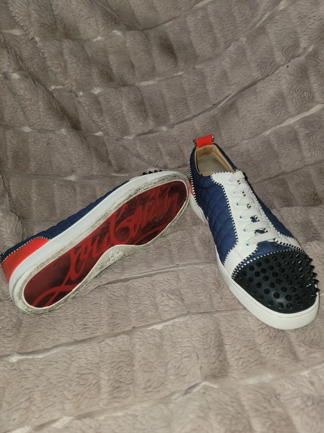 Christian Louboutin Louis Spikes Trainers - photo 2