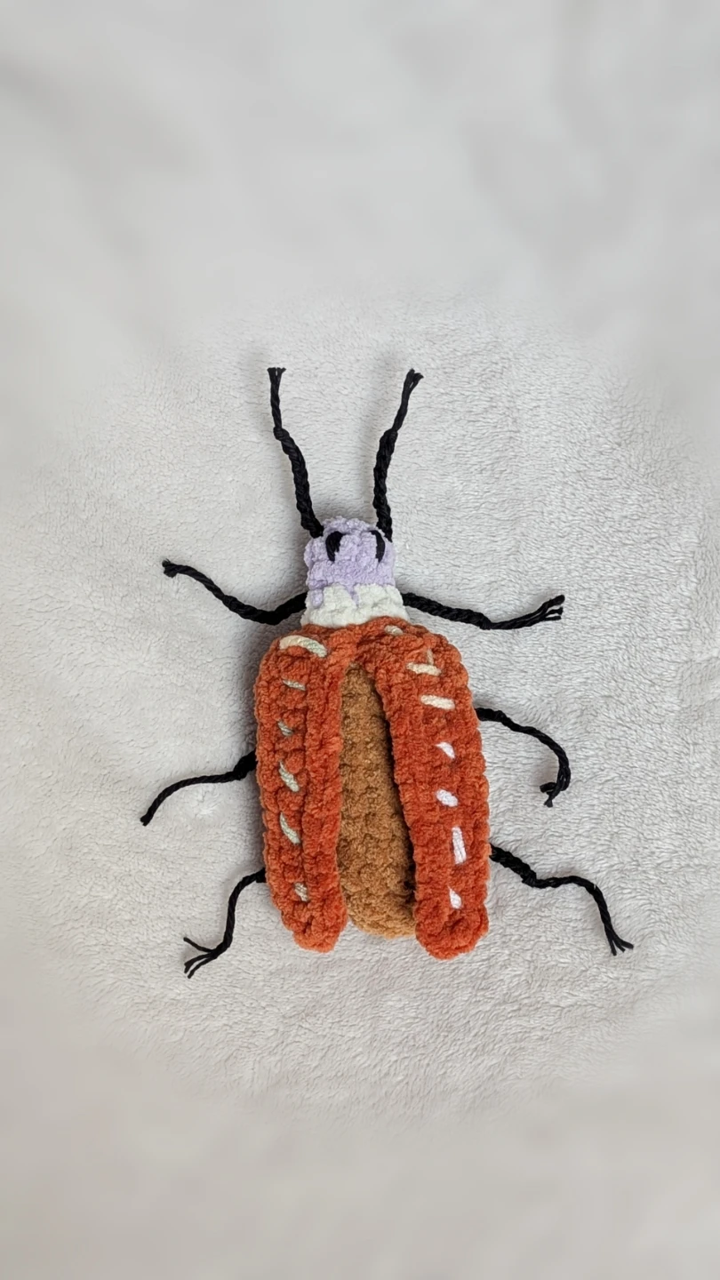 Handmade Crochet Bug Figurines (Set of 3) - photo 4