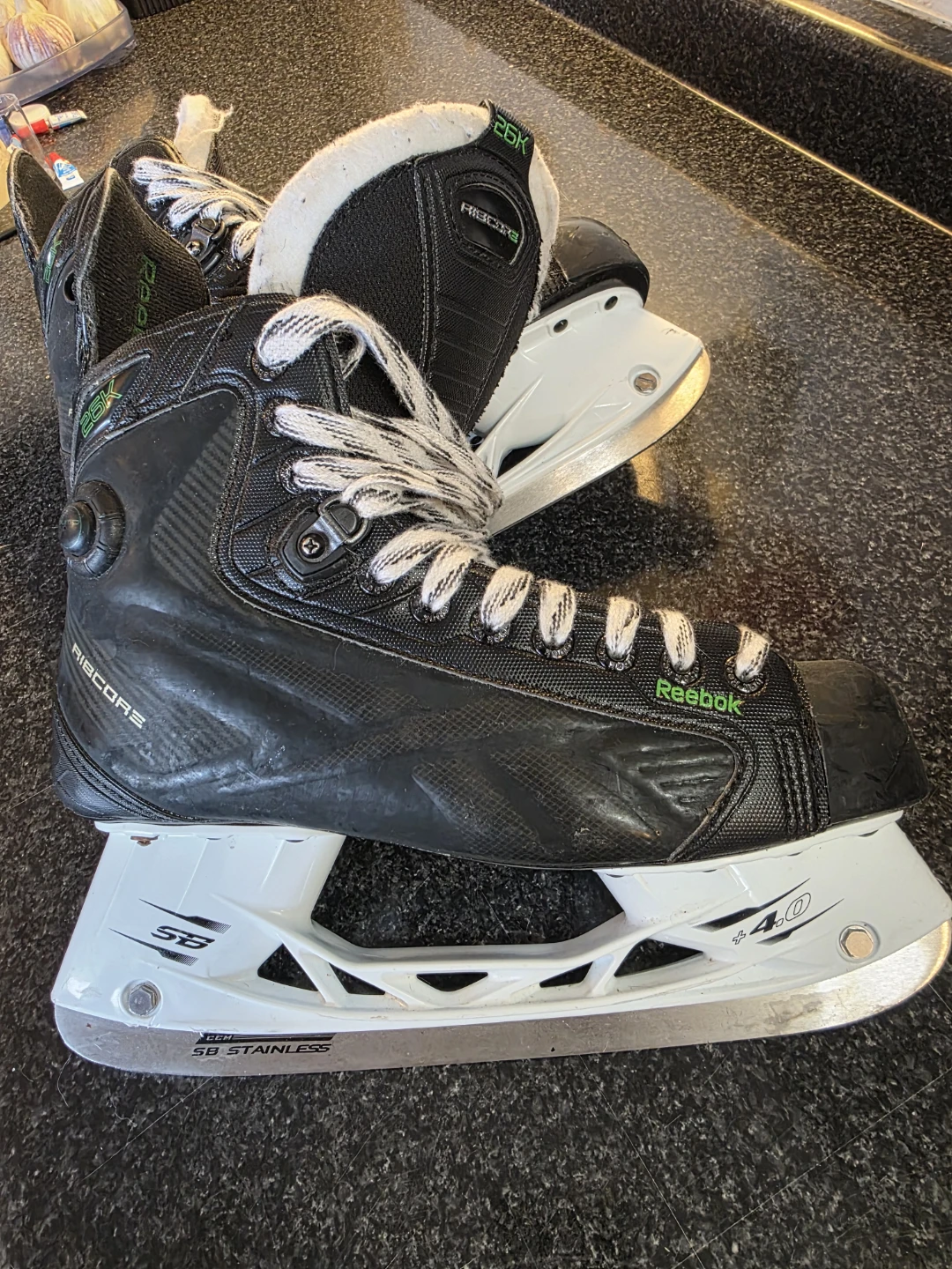 Reebok 26K Pump Hockey Skates Size 8