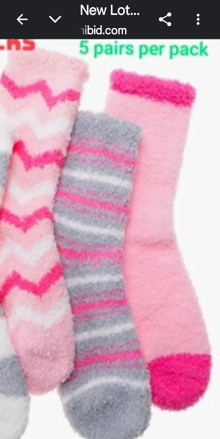 5 Pairs Fuzzy Socks