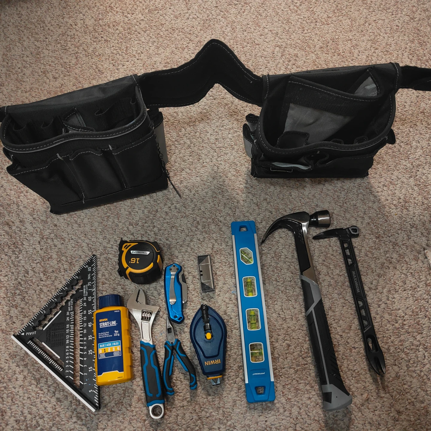 Complete  carpenter tool bag