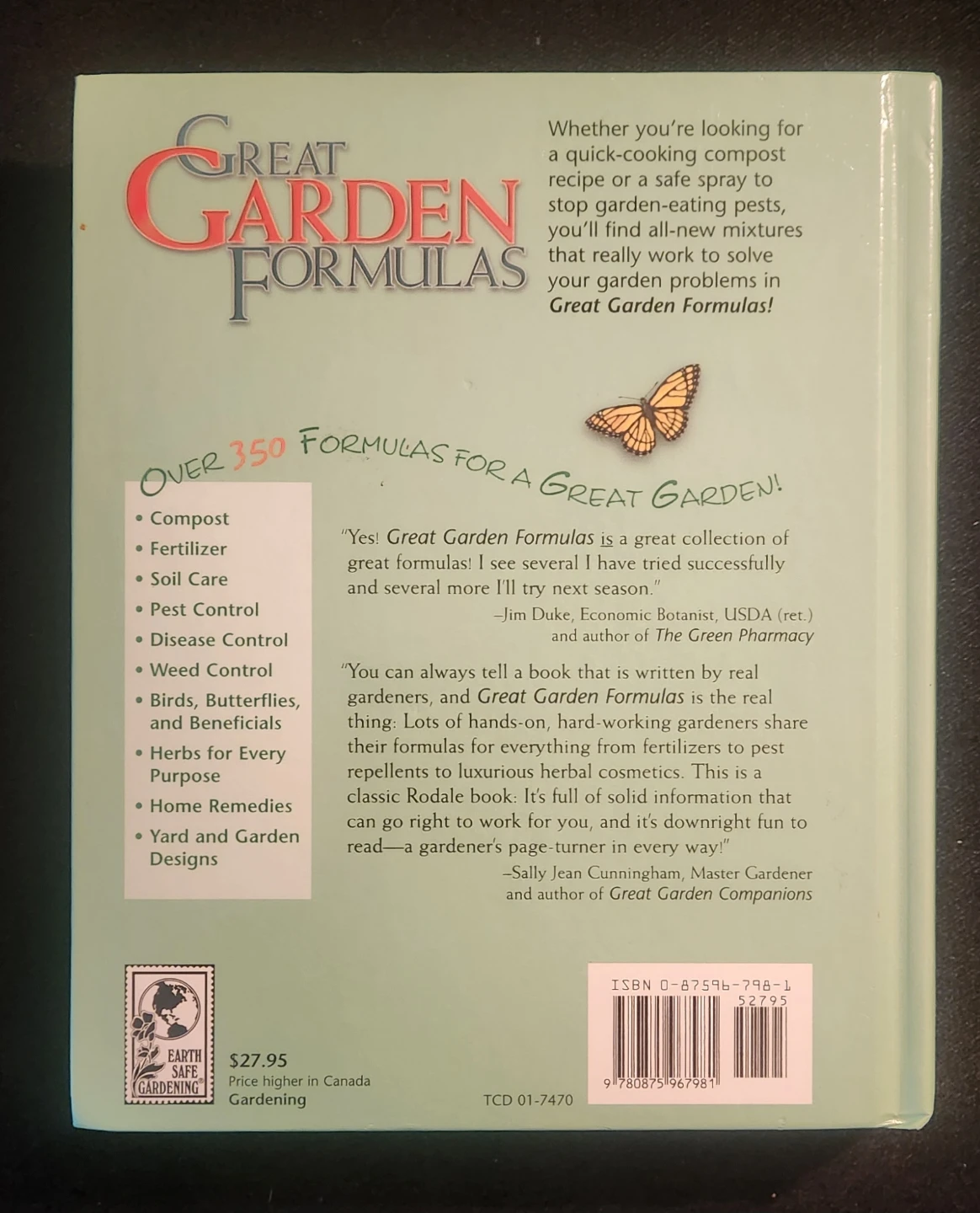 Great Garden Formulas Book - photo 2
