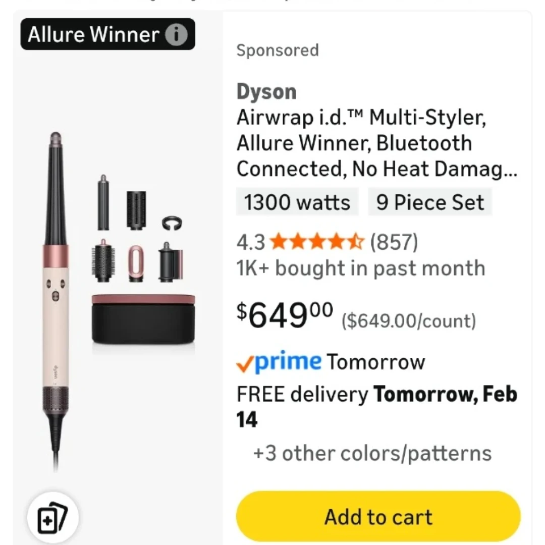 Dyson Airwrap i.d. curly+coily Multi-Styler and Dryer - photo 2