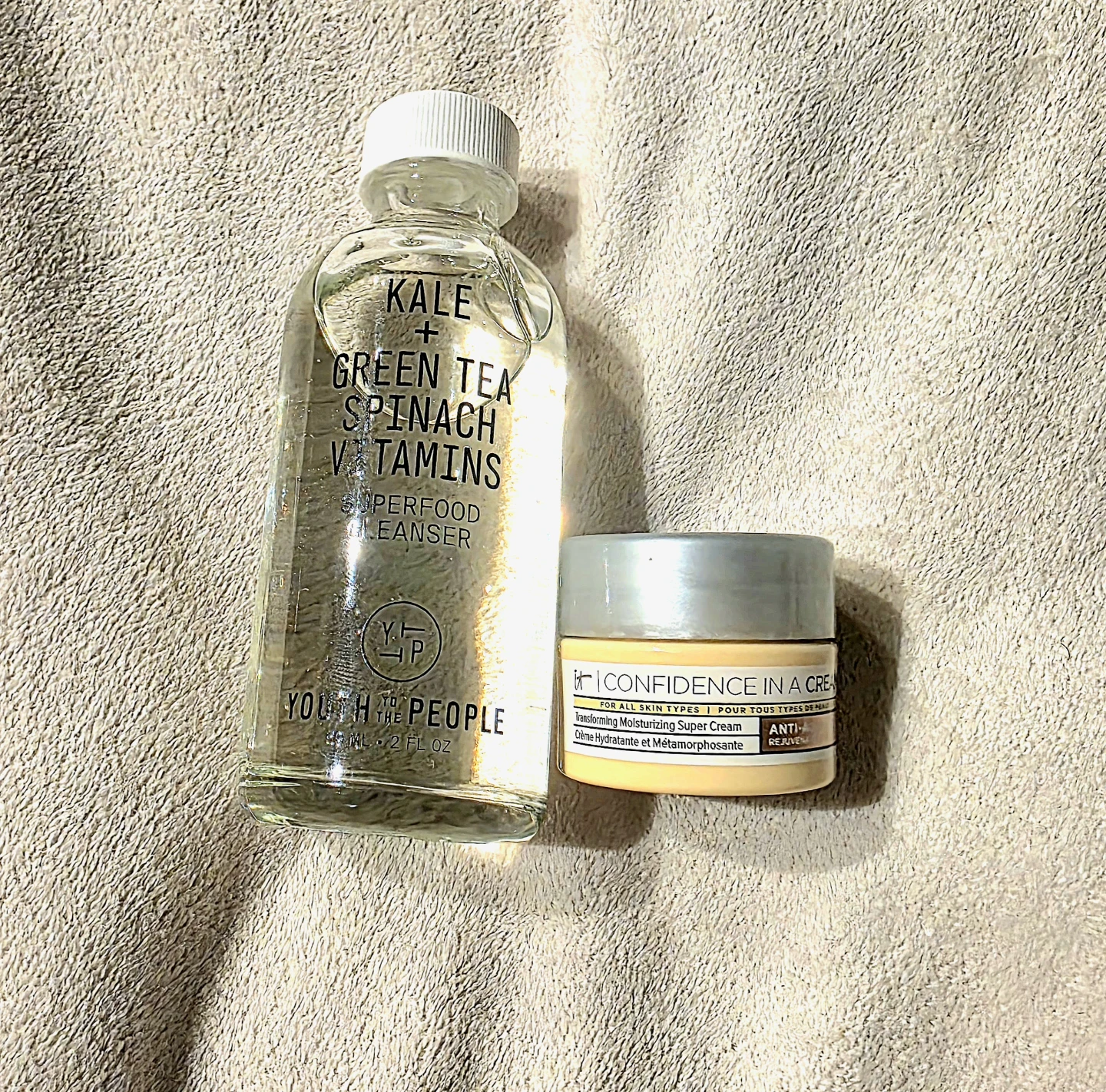 Youth to the People Cleanser & It Cosmetics face Cream! $15 ALL!