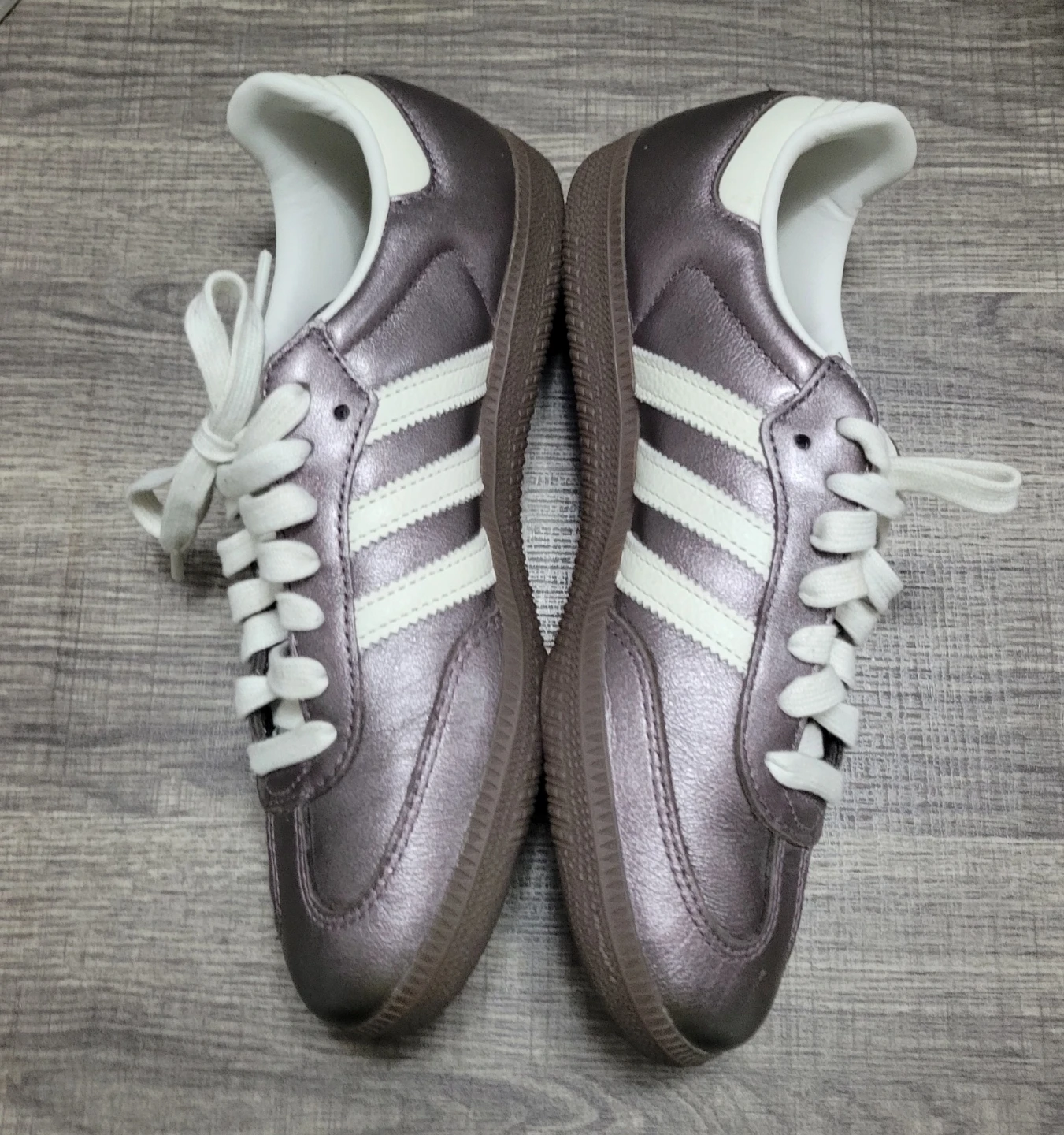 Adidas Samba Metallic Trainers Size 7 - photo 4