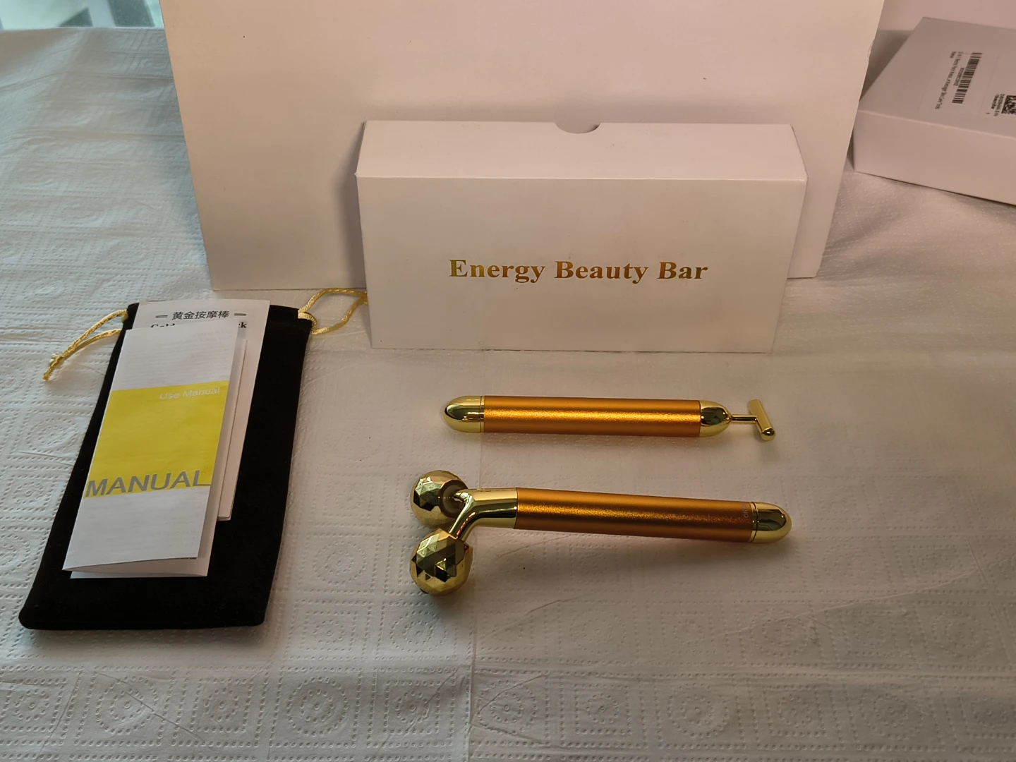 Energy Beauty Bar Face Roller and Massager Set - photo 3