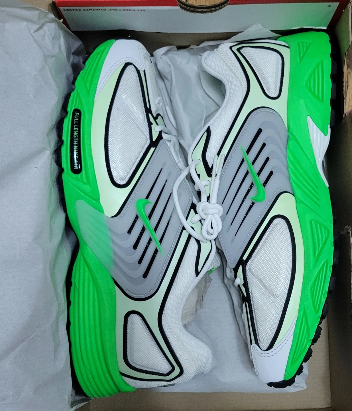 Nike Air Zoom GT Cut 2 Men's Shoes White/Green Size 11