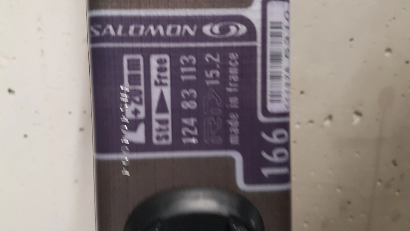 Salomon 1080 Foil 166cm Skis - photo 2