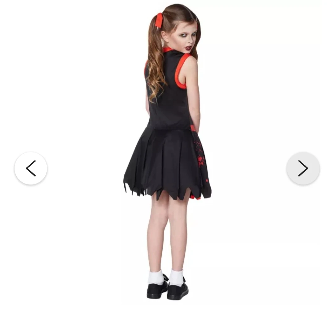 Kid's Zombie U Cheerleader Costume...Large - photo 2
