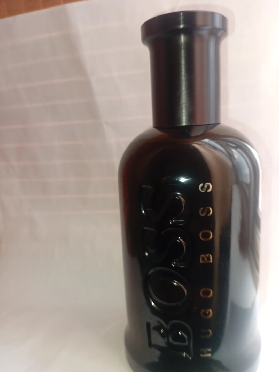 Hugo Boss Bottled Parfum 200 ml bottle (half full)