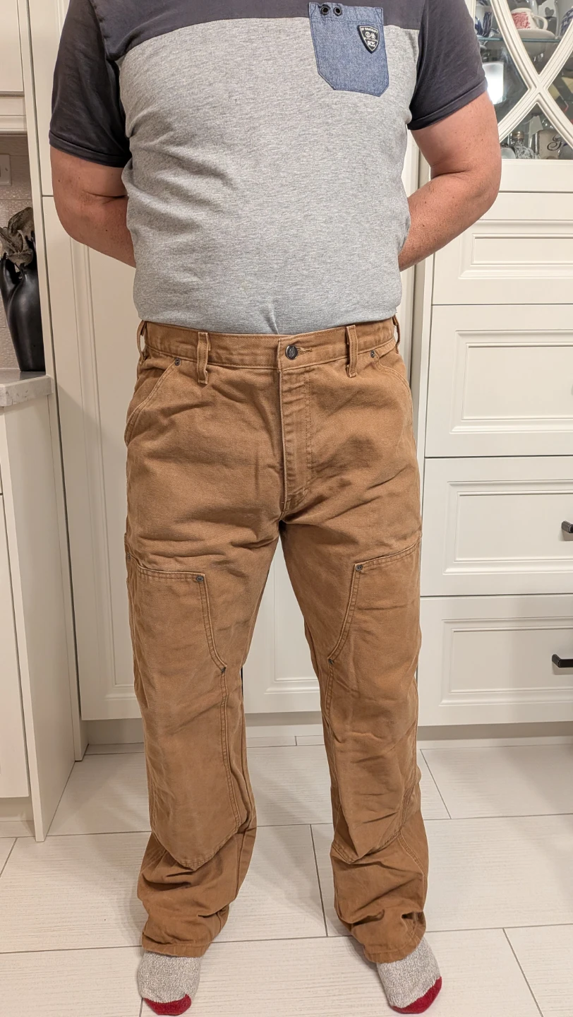 Dickies Brown Canvas Work Pants - photo 5