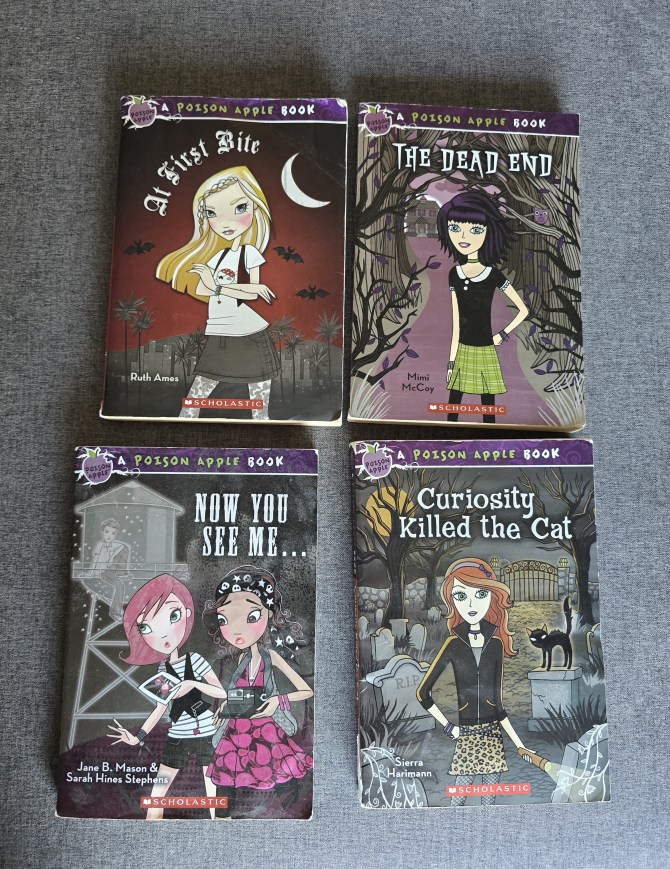 A Poison Apple Book Series Lot - 4 Books