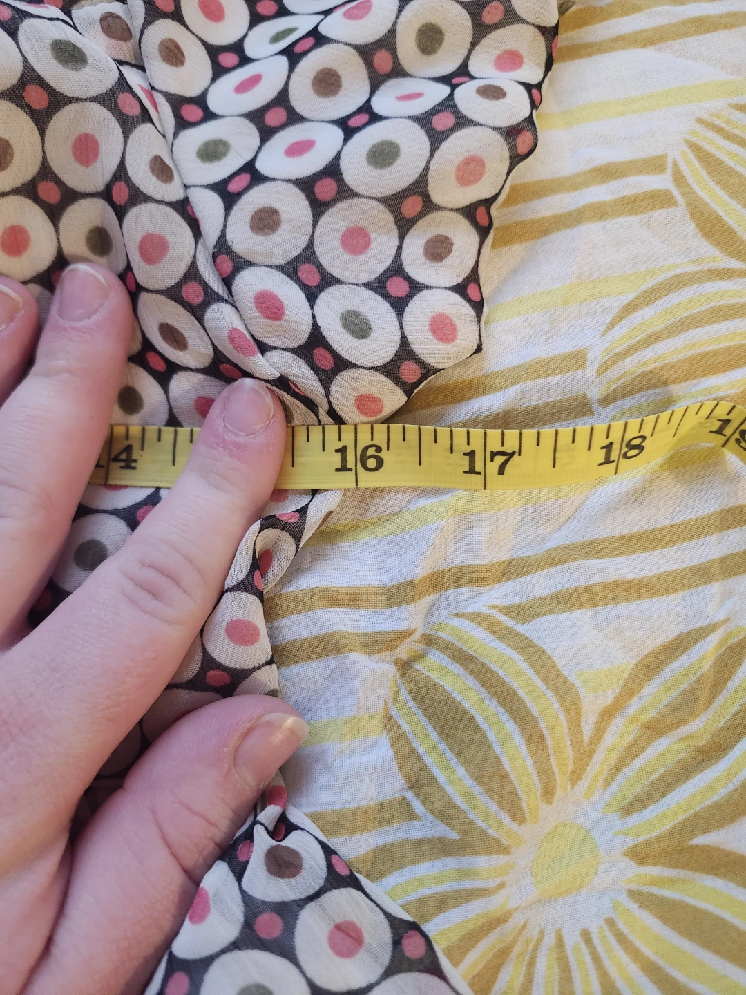 Cute pink and white polka dot babydoll top - photo 5
