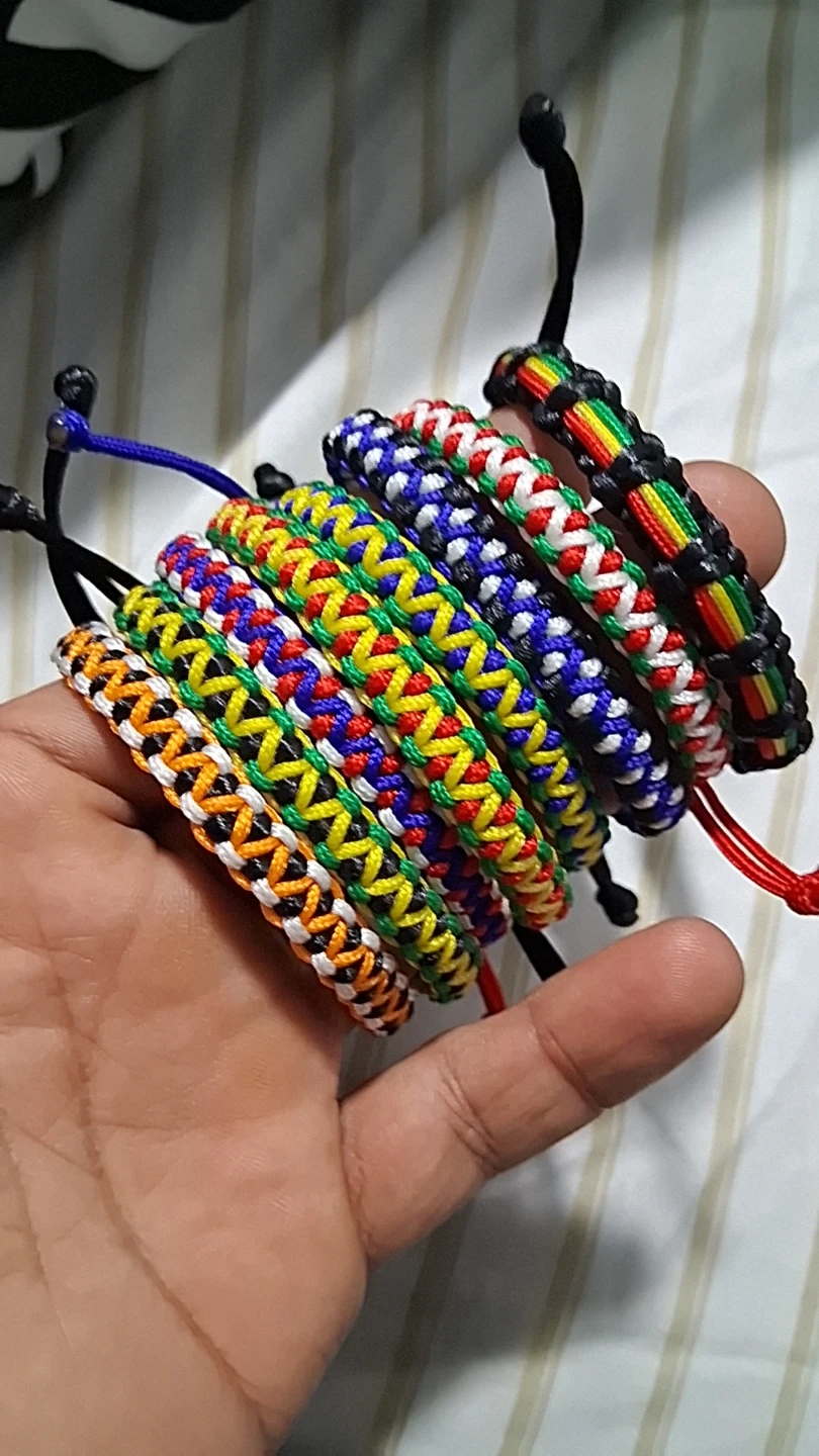 Nylon handmade bracelets