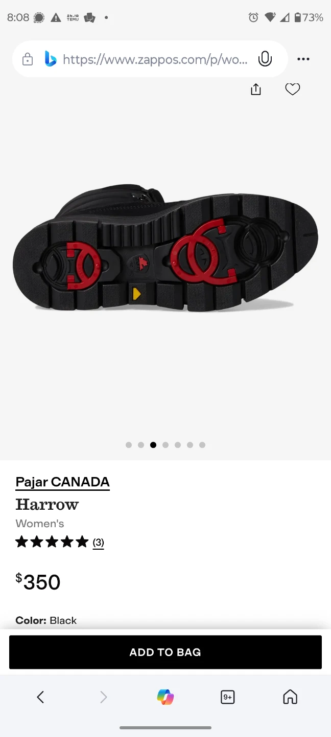 Pajar CANADA Harrow Women's Winter Boots - Black - photo 3