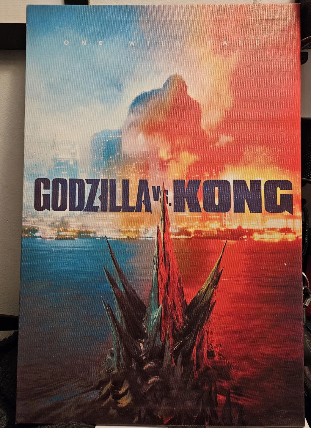 Godzilla vs. Kong Canvas Print