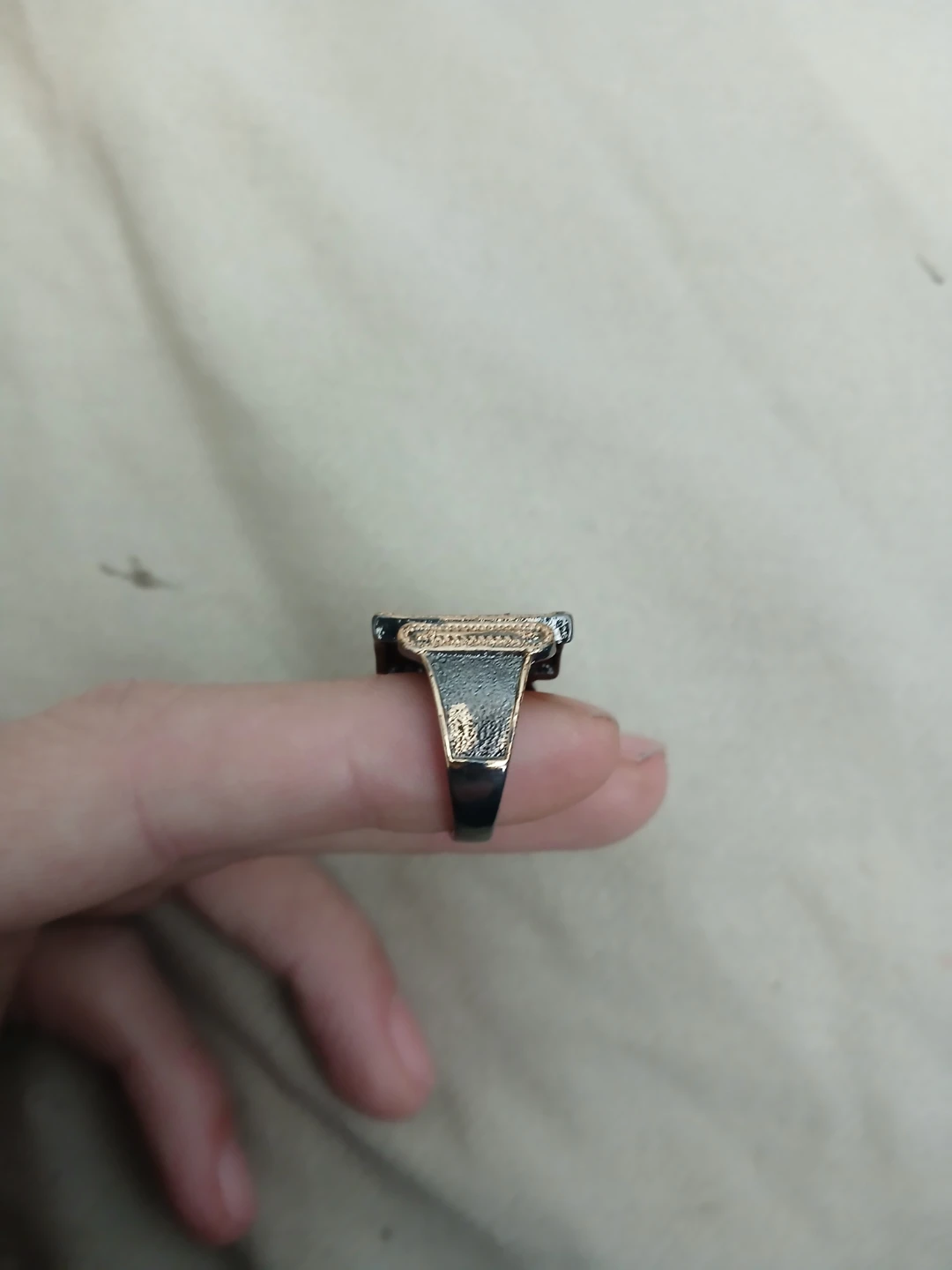18K Gold (750), 925 Silver, And 5A Zirconia Ring - photo 5