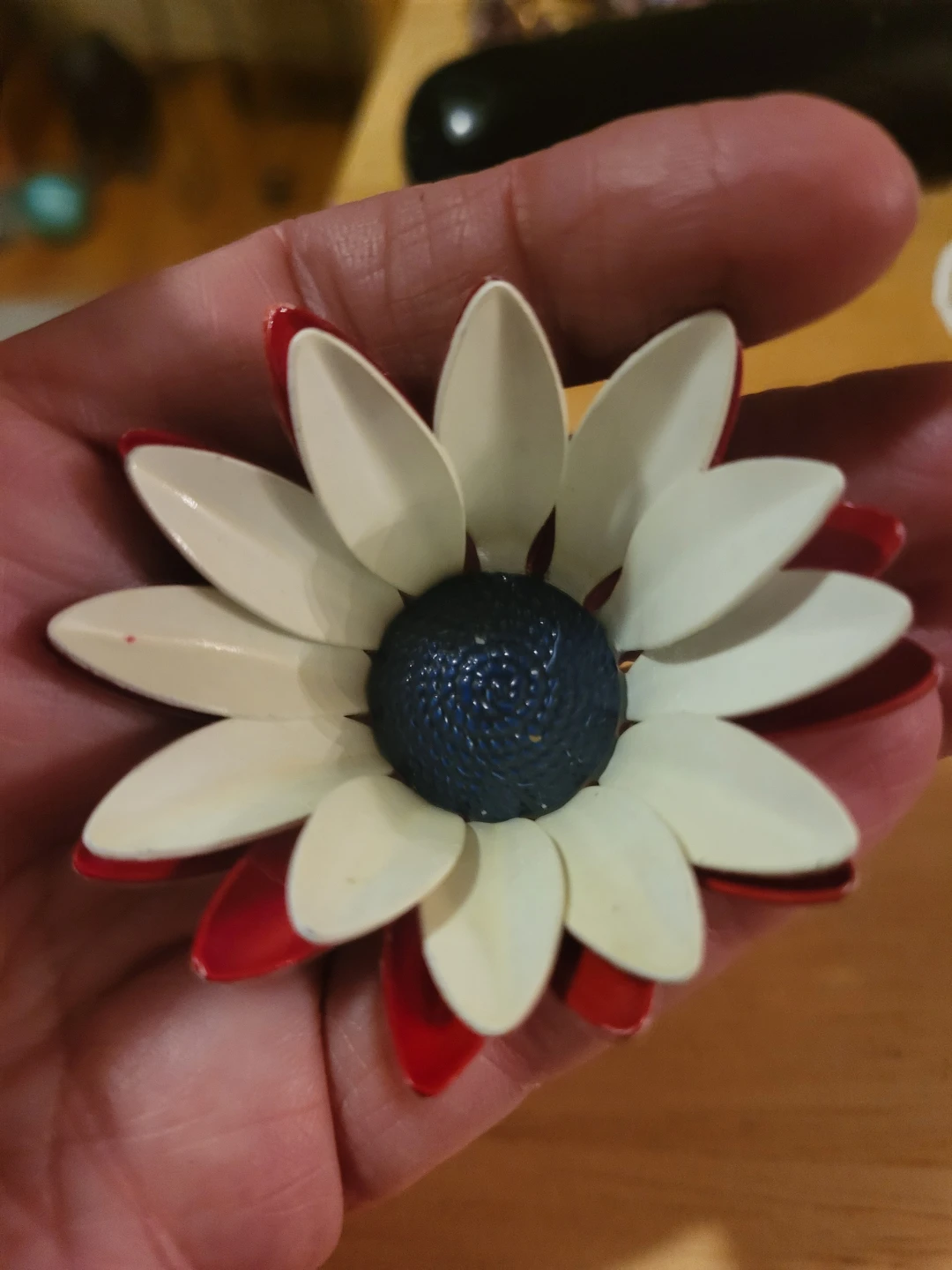 Flower Brooch Pin - Made in Germany