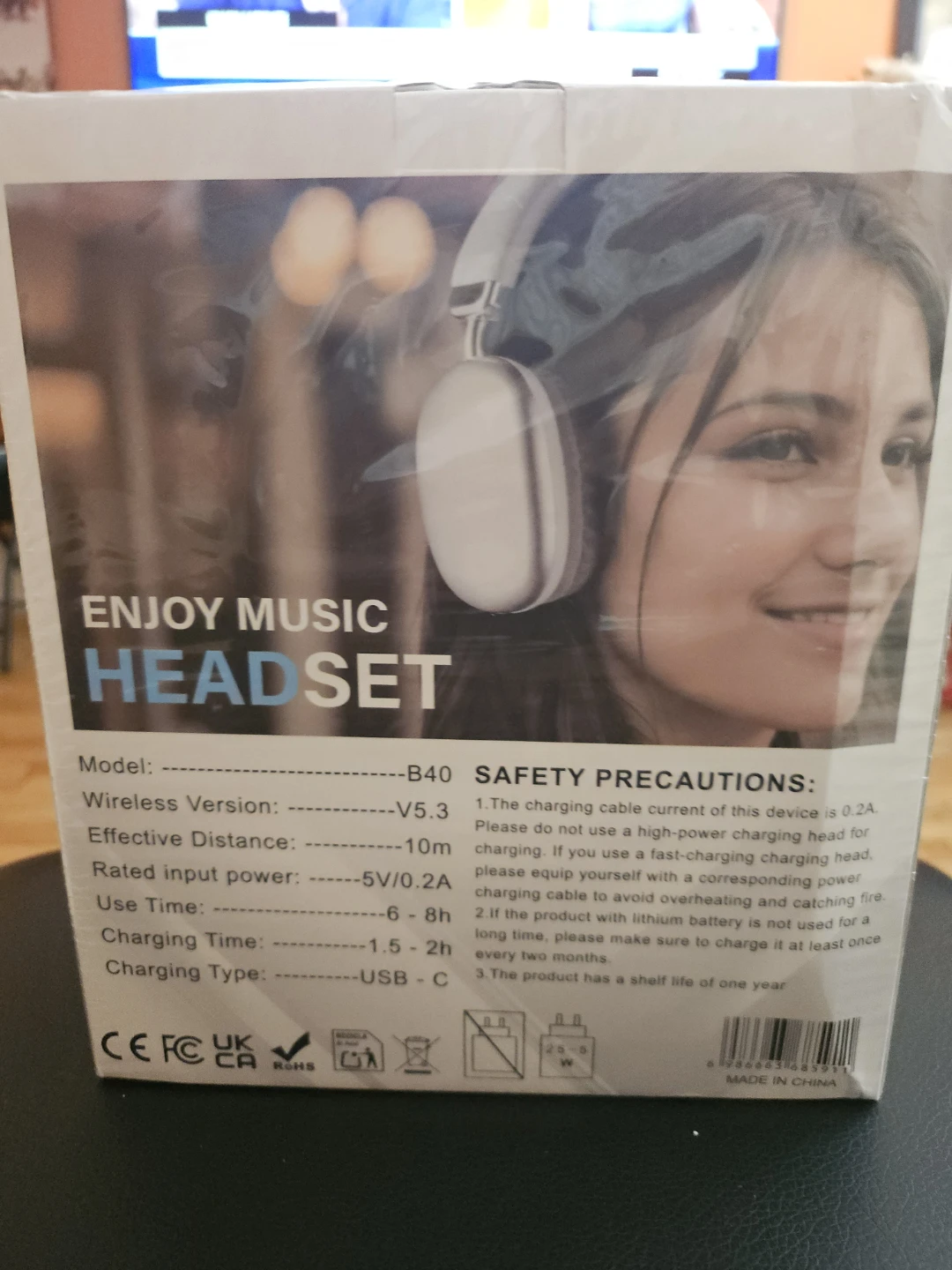 B40 Hi-Fi Wireless Headphones - photo 2
