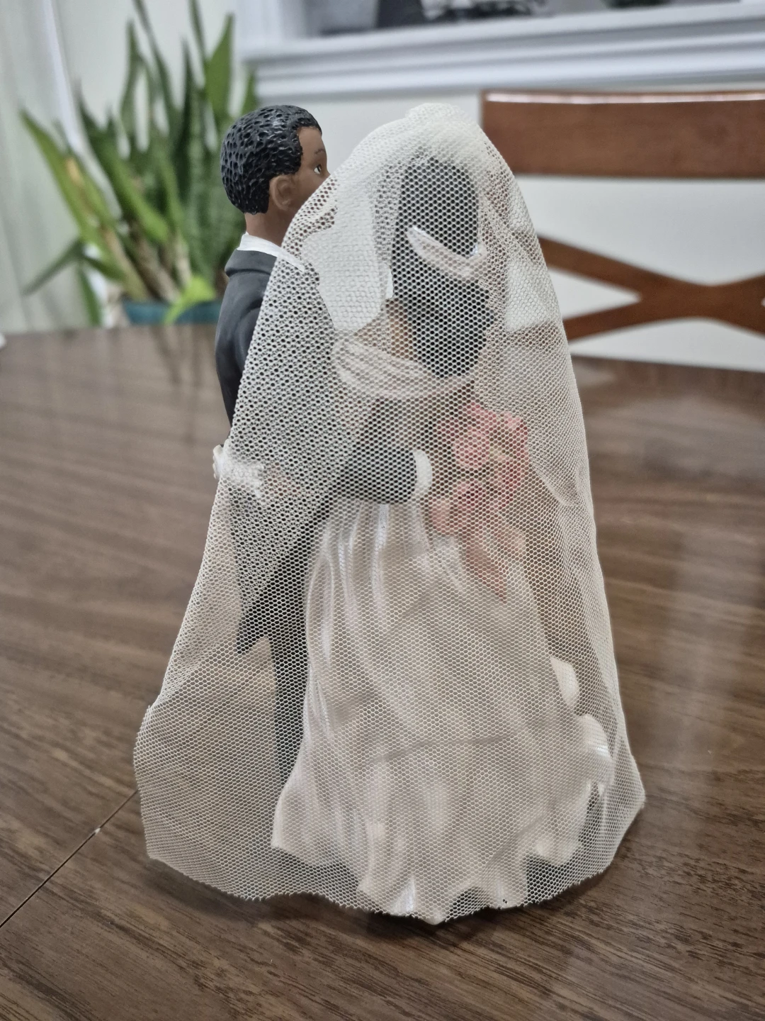 Bride and Groom Wedding Cake Topper - photo 3