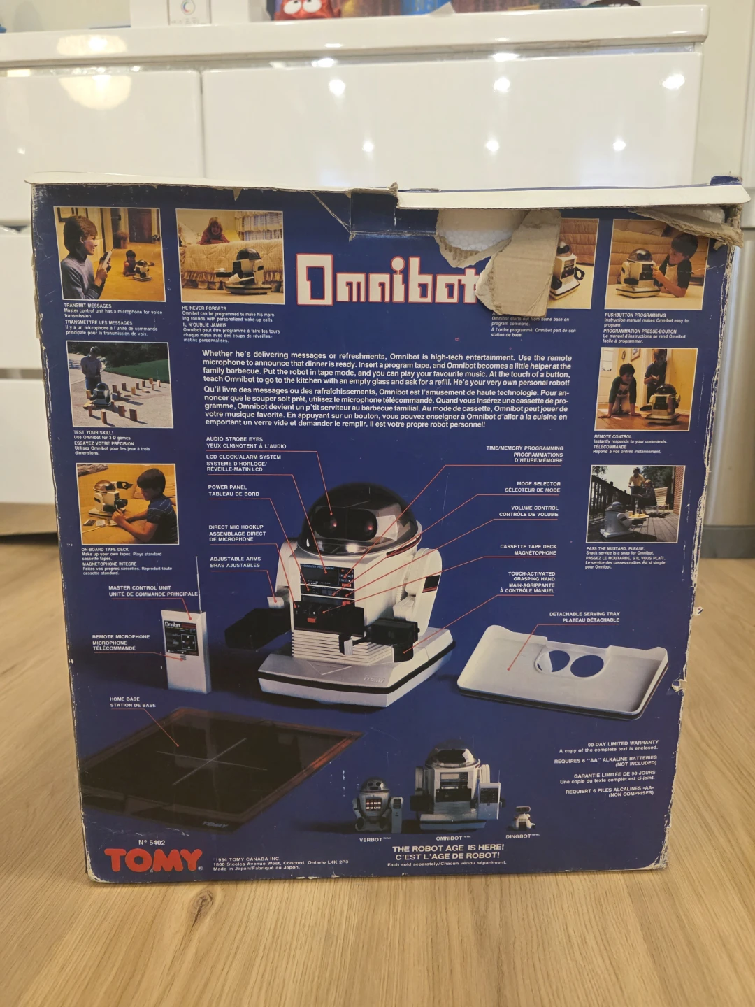 Tomy Omnibot Programmable Robot - photo 2
