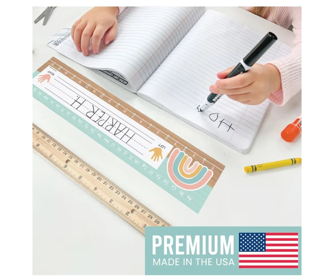 HADLEY DESIGNS  Rainbow Classroom Name Plates - photo 3