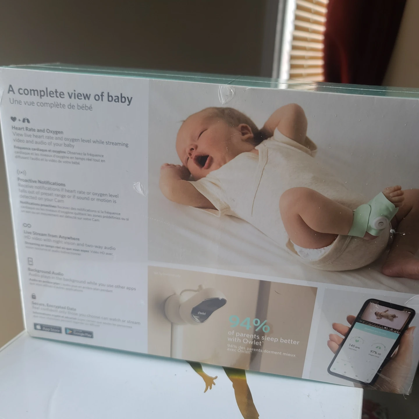Owlet Monitor Duo Baby Heart Rate & Oxygen Monitor - photo 3