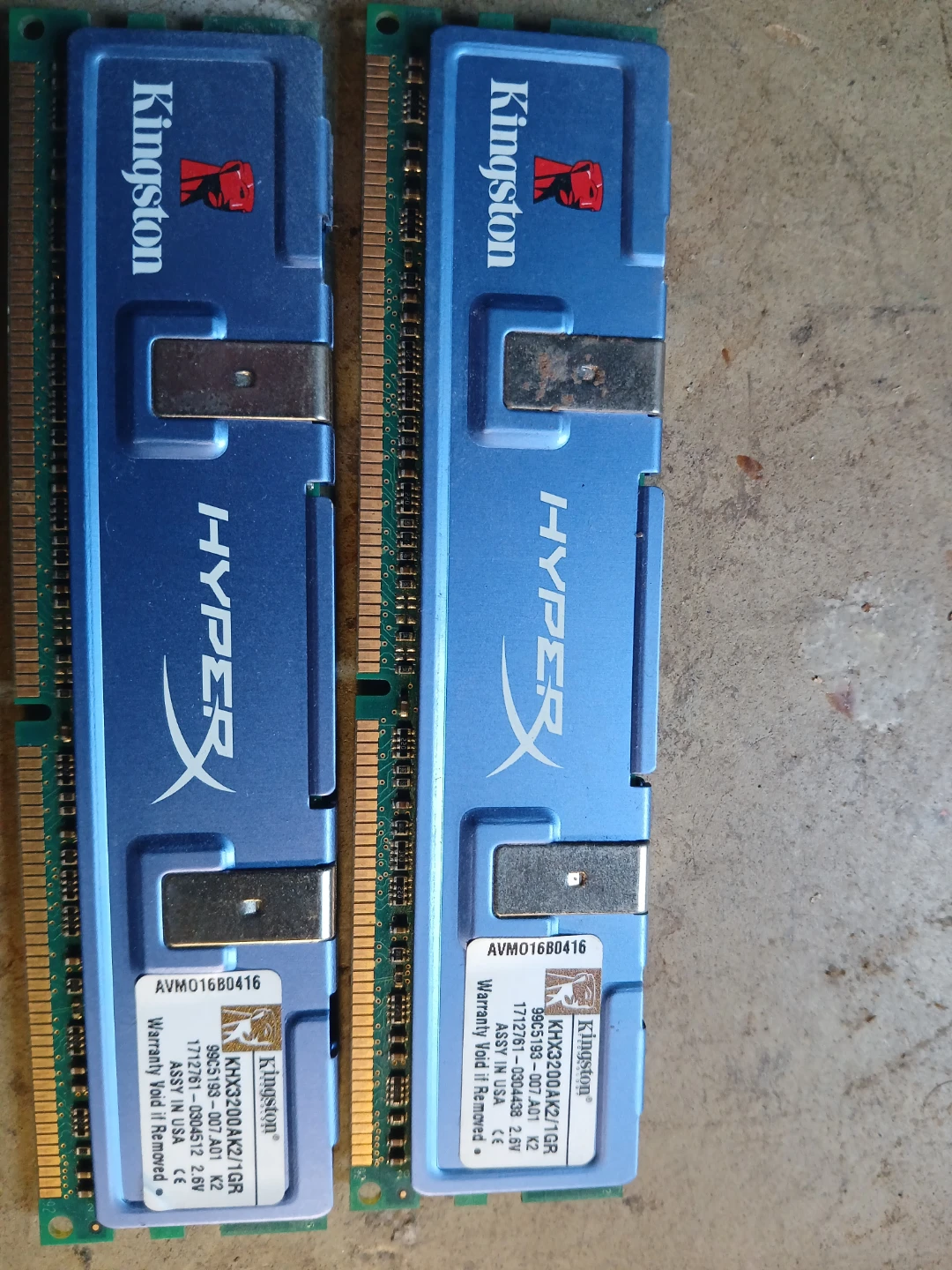 Kingston HyperX DDR4 RAM KHX3200AK2/1GR