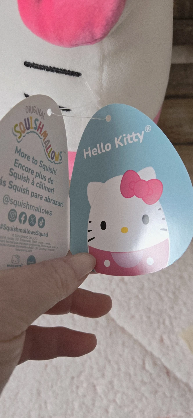Hello Kitty Squishmallow Plush w Tags. Appr 8" - photo 4