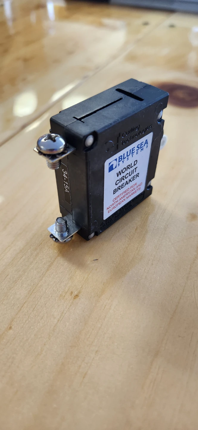 Blue Sea Systems A-Series 15A Toggle Circuit Breaker - photo 3