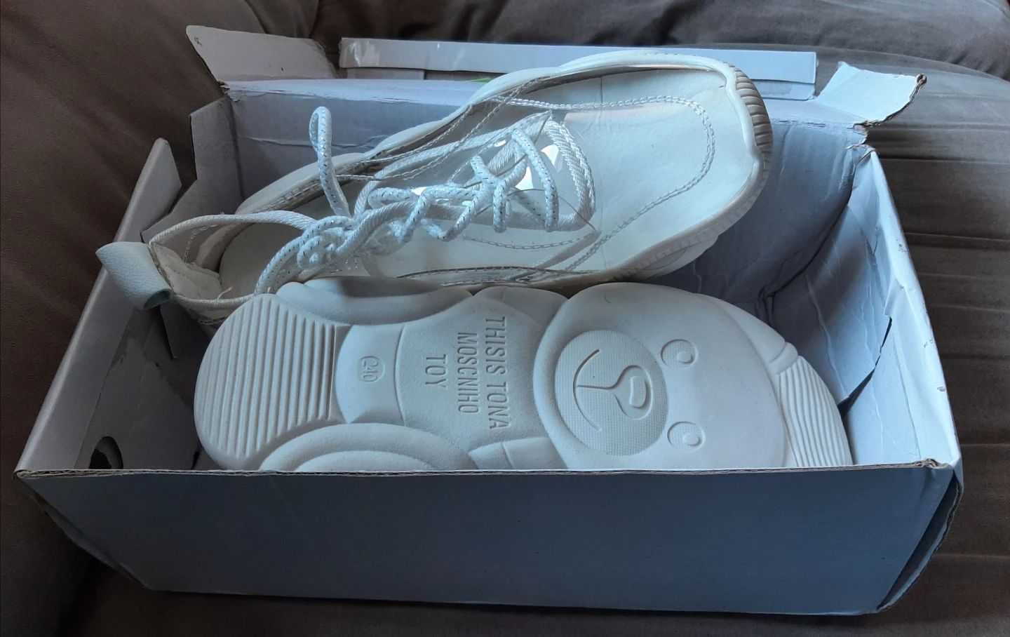 Transparent Chunky Sneakers 🏆 - photo 2