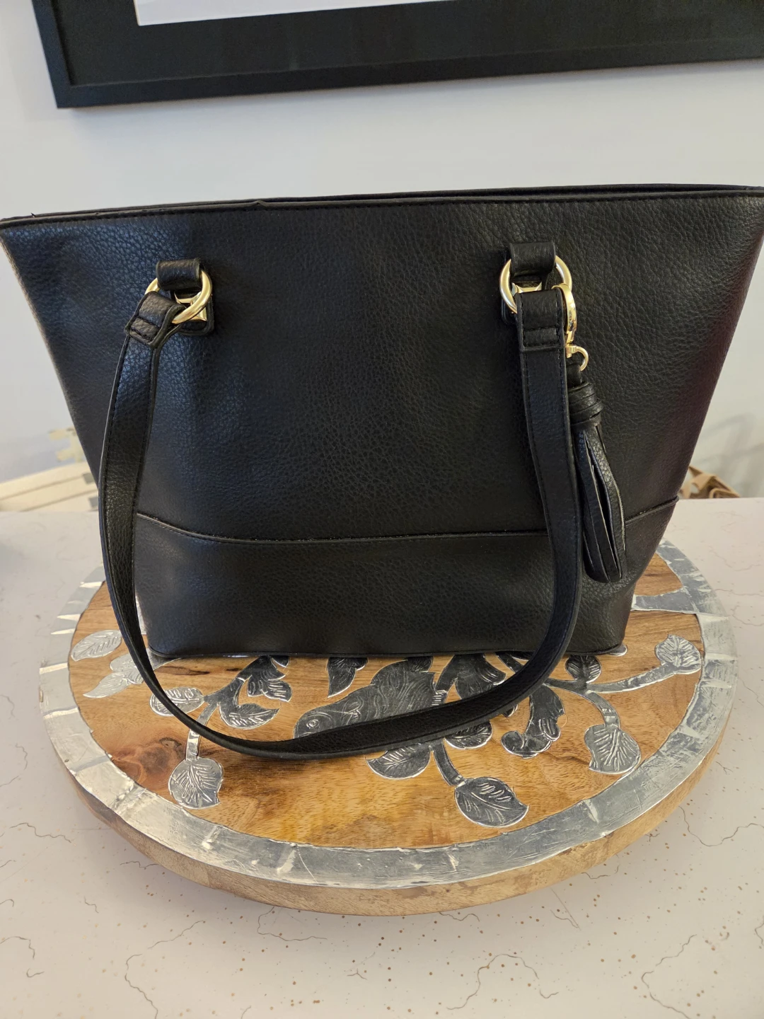 KELLY & KATIE Black Tote